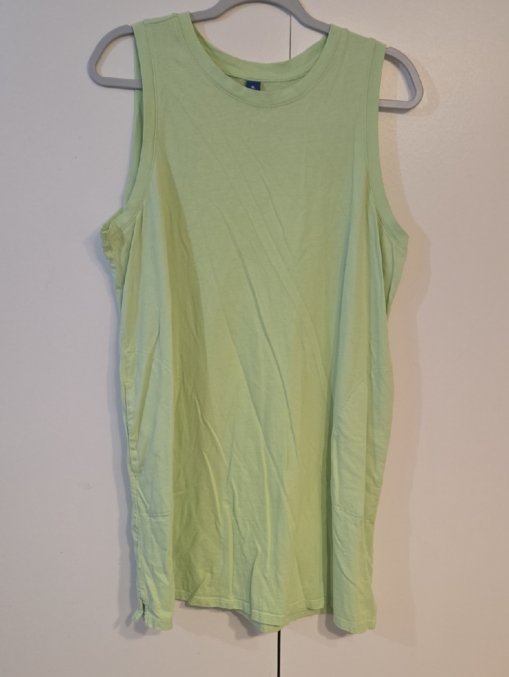 Old Navy Light Green Sleeveless Mini Dress